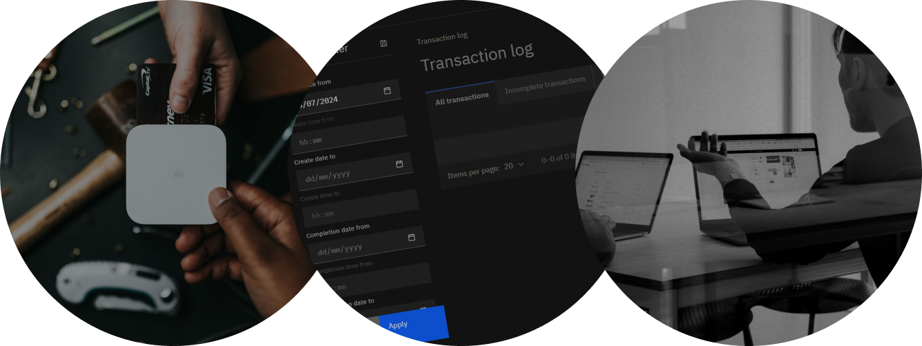 Three concentric rounds